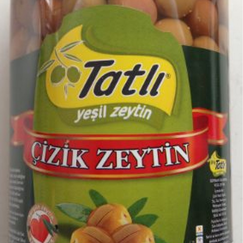 Çizik Yeşil  Zeytin 900 gr