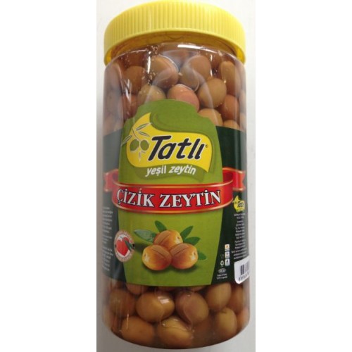 Çizik Yeşil  Zeytin 900 gr